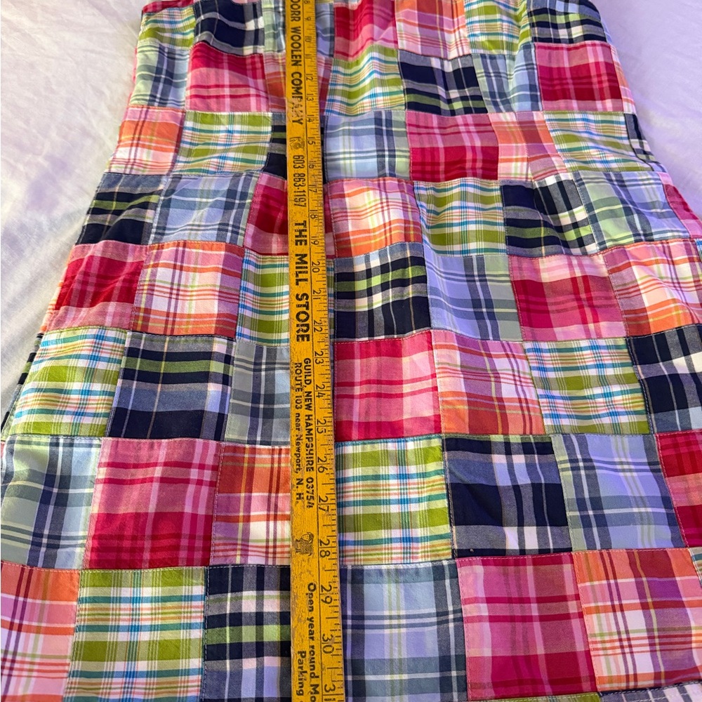 L.L. Bean Multicolor Patchwork Dress - image 4